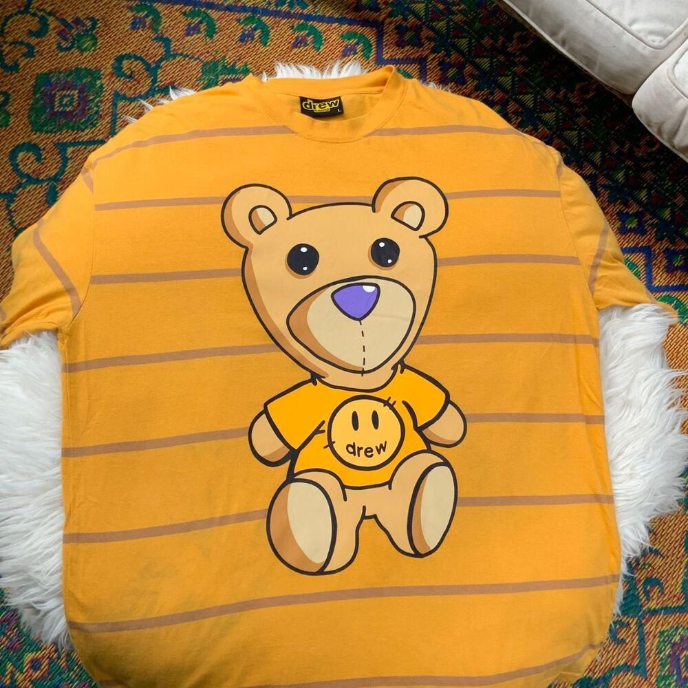Drew House Men's Yellow Bear T-shirt